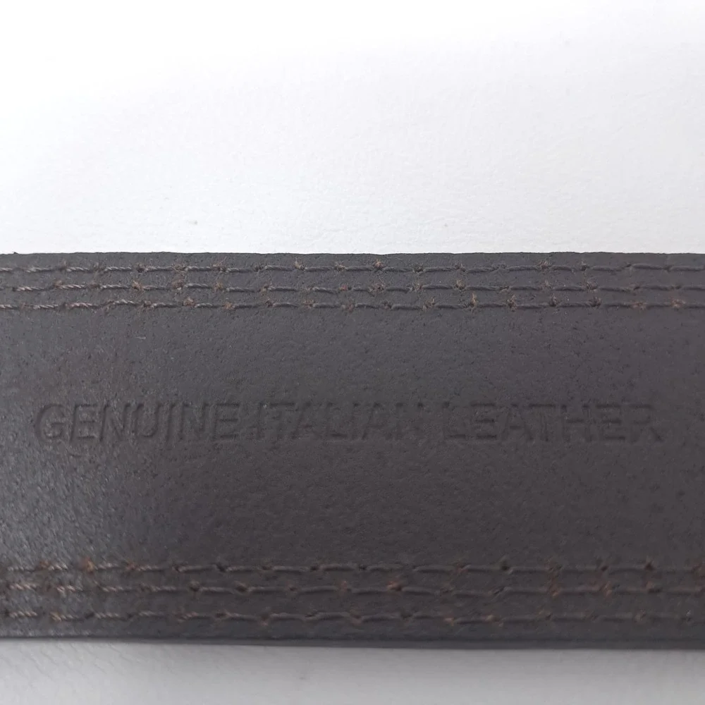 Carhartt Mens Leather Belt 48 Brown Detroit Triple Stitch Casual Workwear 2022